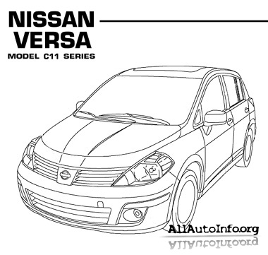 Nissan Versa / Tiida / Latio 2007-2011.Service manual.