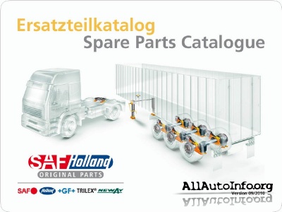 SAF-HOLLAND Spare Parts Catalogue 09/2010 ver 5.2