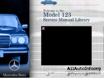 Mercedes-Benz Model W123 Service Manual Library