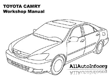 Toyota Camry Workshop Manual 2002-2006