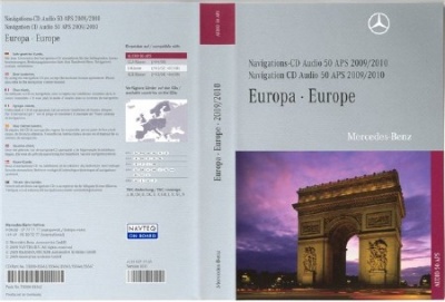 Mercedes Navigation CD Audio 50 APS (NTG1) 2009-2010 v10 Europe