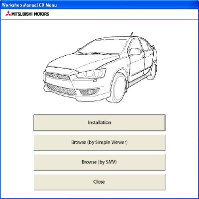 Mitsubishi Lancer X Workshop Manual (2009)