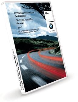 BMW Road Map Germany CD Disc (2010)