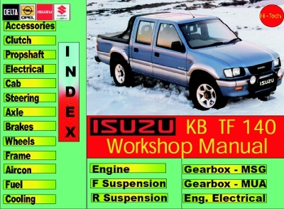 Isuzu SUV & Pickup: Workshop Manual (1993-2011)