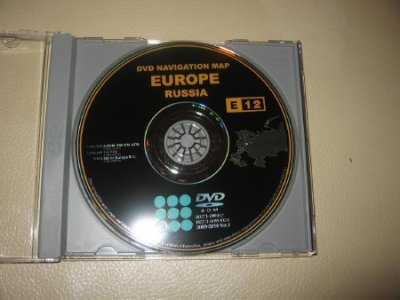 Lexus,Toyota DVD карта навигации E12 (2010)