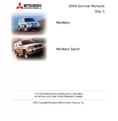 Mitsubishi Service Manuals (USA, 2004)
