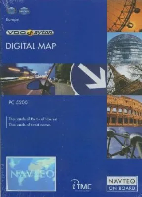 Navteq VDO Dayton 2009 / 2010 Европейский пакет карт из 9 CD дисков