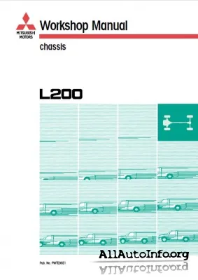 Mitsubishi L200 Workshop Manual 1996-2006
