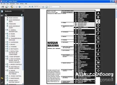 Nissan Maxima A35 Service manual 2009-2010