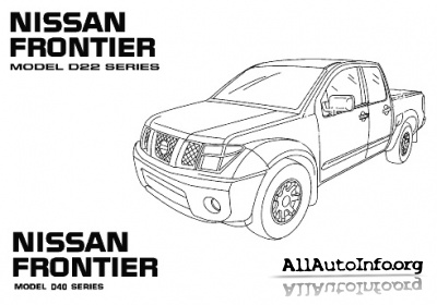 Nissan Frontier, PickUp Service Manual D22 D40