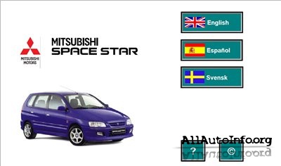 Mitsubishi Space star.  Дилерский мануал (1999-2003).