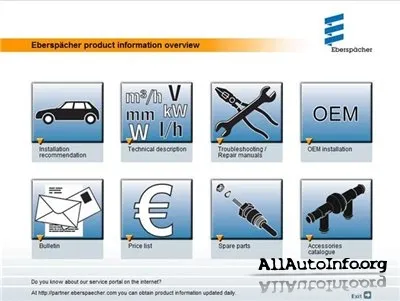 Руководства по ремонту Eberspacher 2004