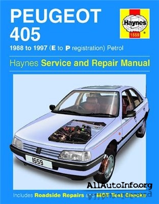 Peugeot 405 1988-1997 Service Manual