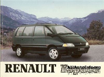 Renault Espace 1984-1996.Руководство по ремонту и эксплуатации