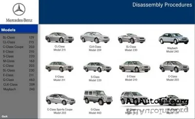 Mercedes-Benz Disassembly Assistant
