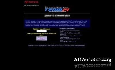Toyota TEAM 21