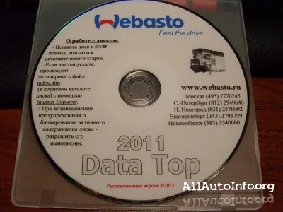 Webasto Data Top 01/2011