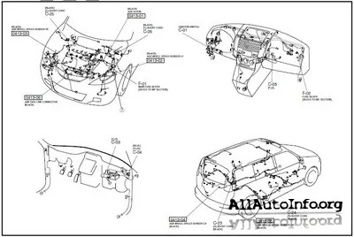 Mazda 5 с 2003 года выпуска - электрооборудование, электрические схемы. Подборка электрических схем.