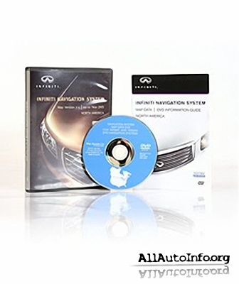 Navteq 7.6 Nissan / Infiniti Navigation Disc