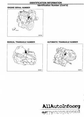 Nissan Altima U13 Service Manuals (1994-1999)