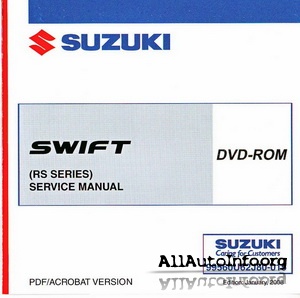 Suzuki Swift Service Manual (2005)