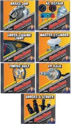 AutoZone Complete Car Care Series DIY Videos DVD's