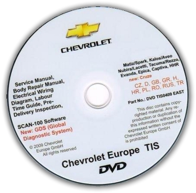 Chevrolet Europe TIS 12/2011