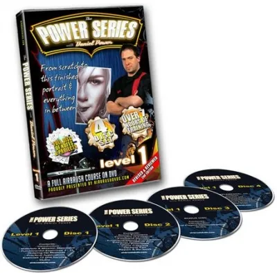 Обучающий видеокурс по аэрографии Airbrush Power Series level 1