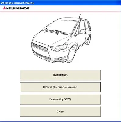 Mitsubishi Colt  Workshop Manual CD (2008-2011)