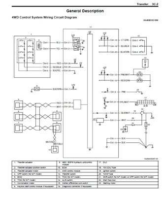 Электрическая схема сузуки гранд витара 2008 года выпуска