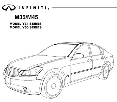 Infiniti M35-45 Y34 Y50 Service Manual (2003-07)