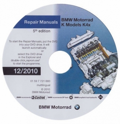 BMW Motorrad Repair Manuals K Models K4X (12/2010)