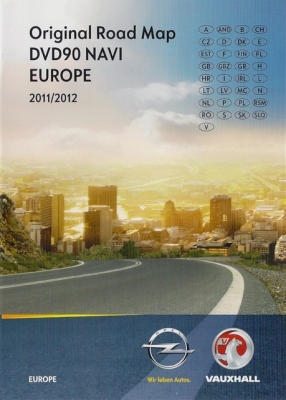 Opel DVD90 Navi Europe 2011 / 2012