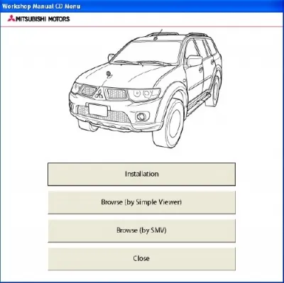 Руководство по ремонту Mitsubishi Pajero Sport, Nativa, Montero 2009 Service Manual