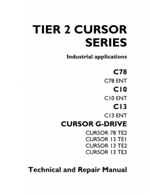 Руководства по обслуживанию и ремонту двигателей серии Iveco Tier 3(2) Cursor