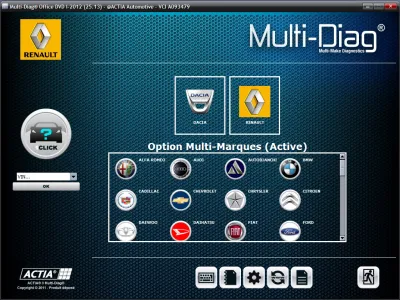 ACTIA Multi-Di@g III (Multidiag) 43.11 +SP1 (2018)