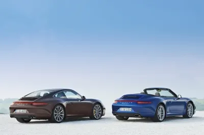 Официальные фотографии Porsche 911 Carrera 4 и Carrera 4S 2013 года