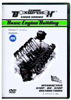 Basic Engine Building DVD - видео по ремонту двигателей V6, V8, I4, I6, I8