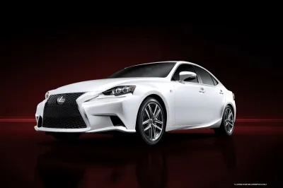 Первые официальные фотографии нового поколения Lexus IS 2014 модельного года