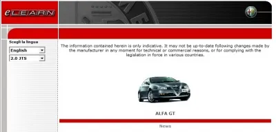 Alfa Romeo GT Elearn