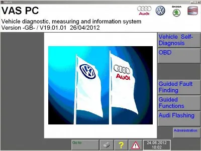 VAS PC v19.01.01 VW, Audi, Skoda, Seat