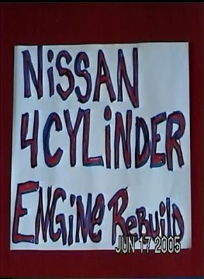 Nissan KA24E 4 Cylinder Engine Rebuild