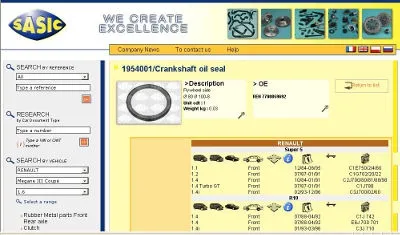 Sacis Catalog
