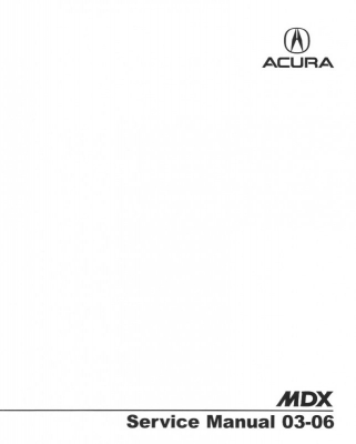Acura MDX (2003-2006) Service Manual