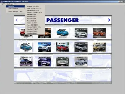 Ford Microcat Asia Pasific and Africa 03/2015