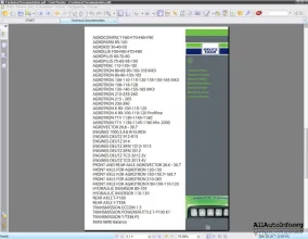 Deutz Fahr Workshop Manuals