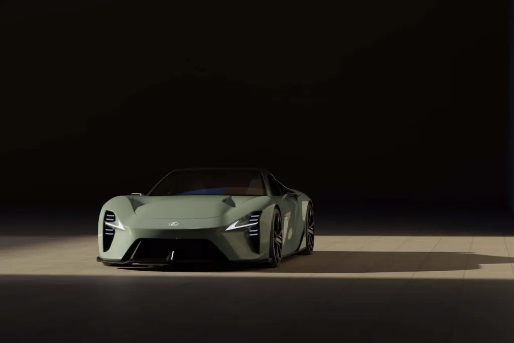 Lexus Sport Concept — футуристичный салон и вид на следующее купе Lexus