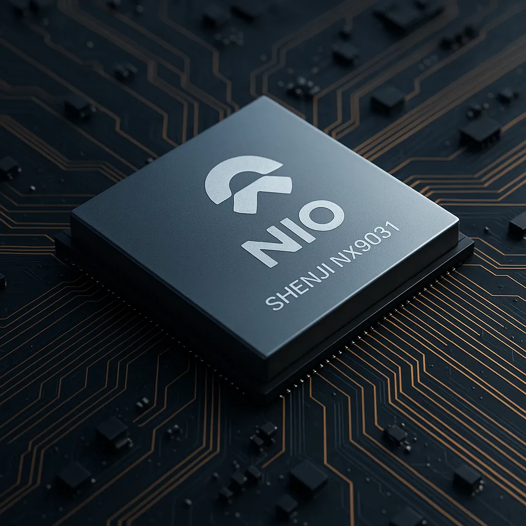 Nio выводит собственный чип Shenji NX9031 на внешний рынок: новый этап развития интеллектуального автопилота