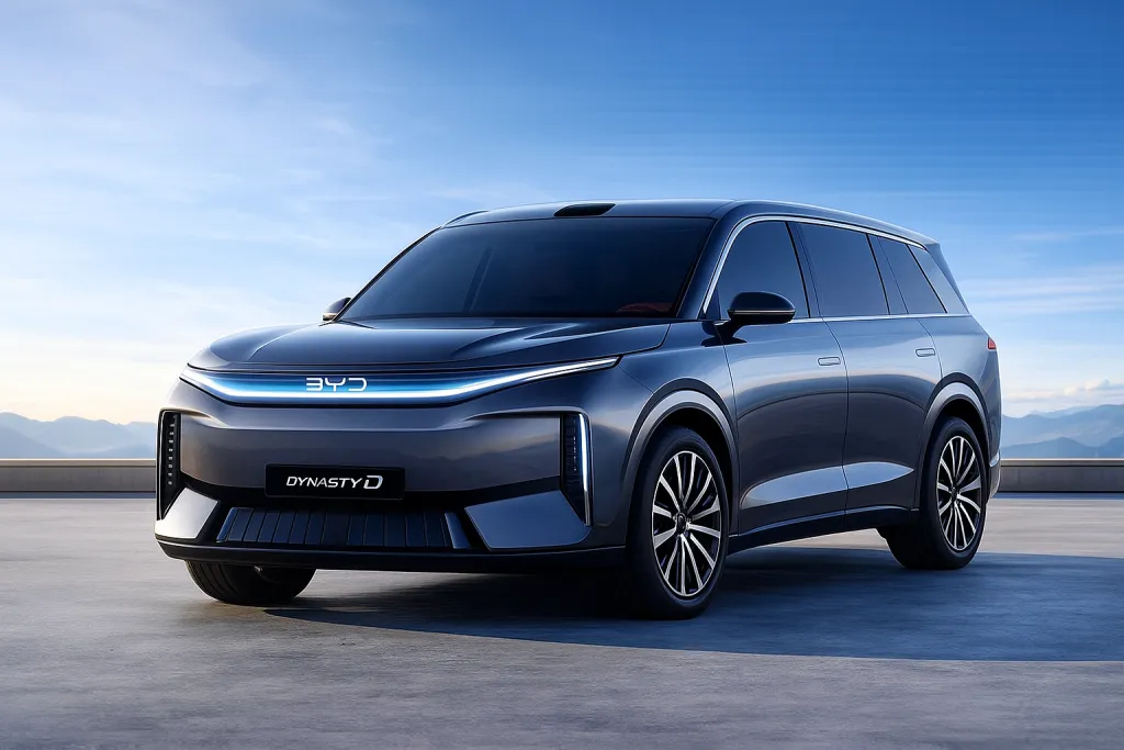 BYD Dynasty 5.2-метровый флагман задерживается до второго квартала 2026 года