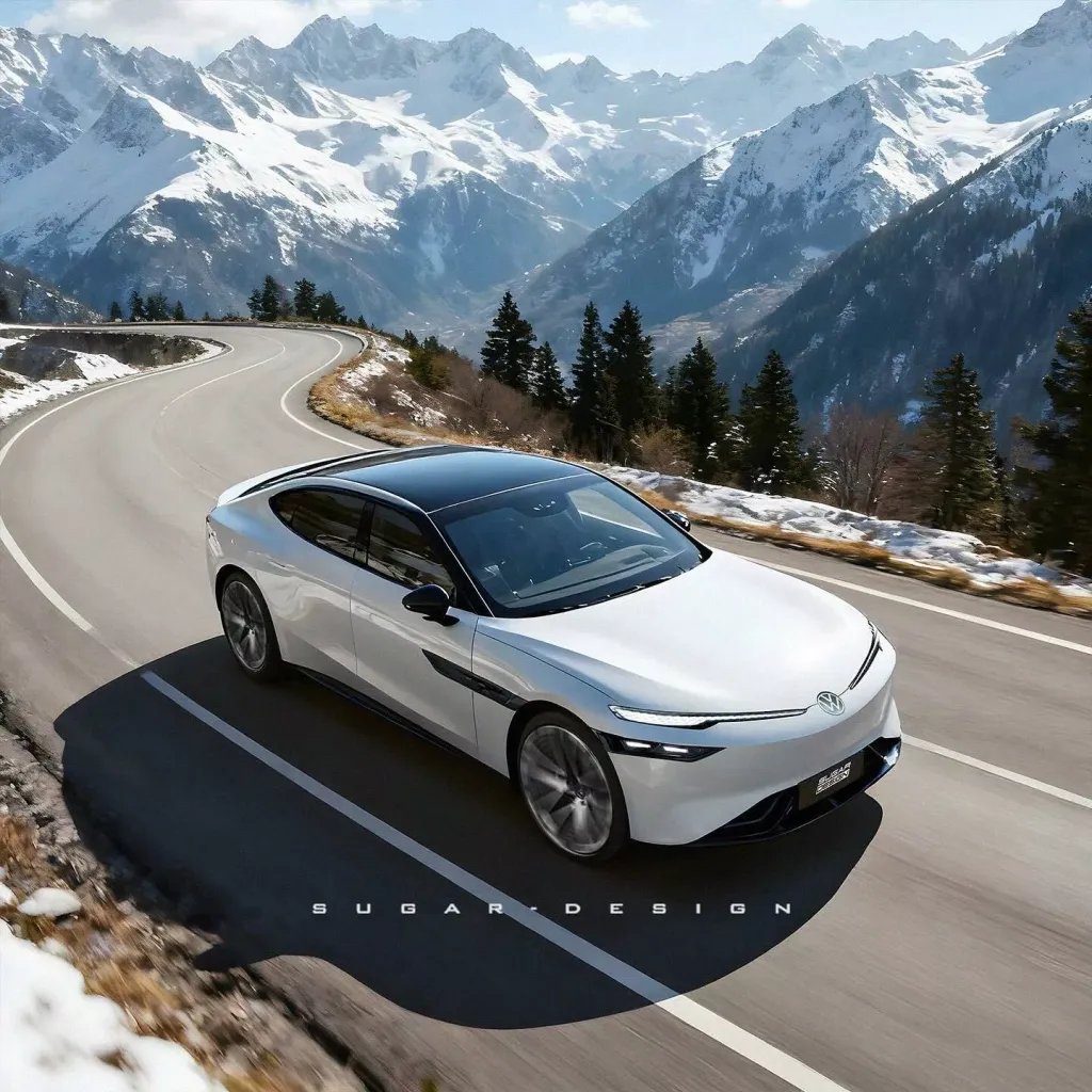 Volkswagen готовит новый электроседан для Китая: неожиданный дизайн и сотрудничество с Xpeng